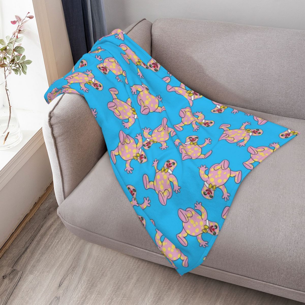 Blobby Blobby Blobby Throw Bla - Anime Cosplay Idea review and price